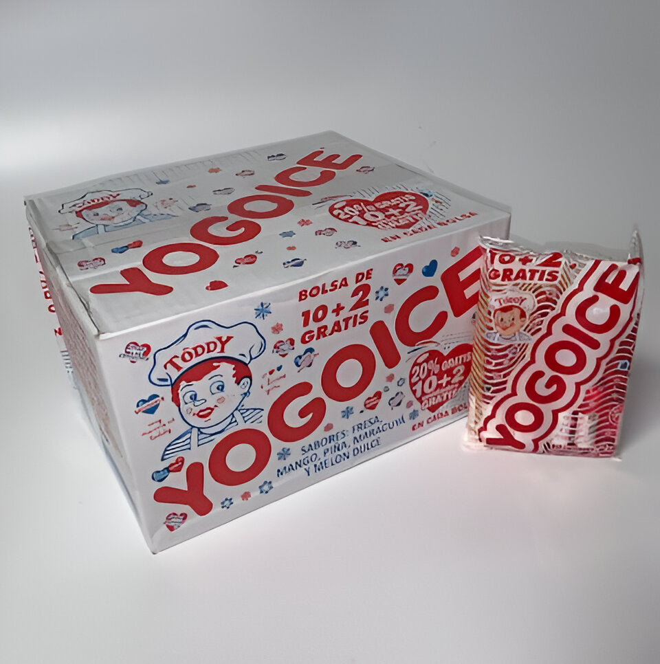 YOGOICE SORBETE FRUTAS HELADO 192U/96 unidades
