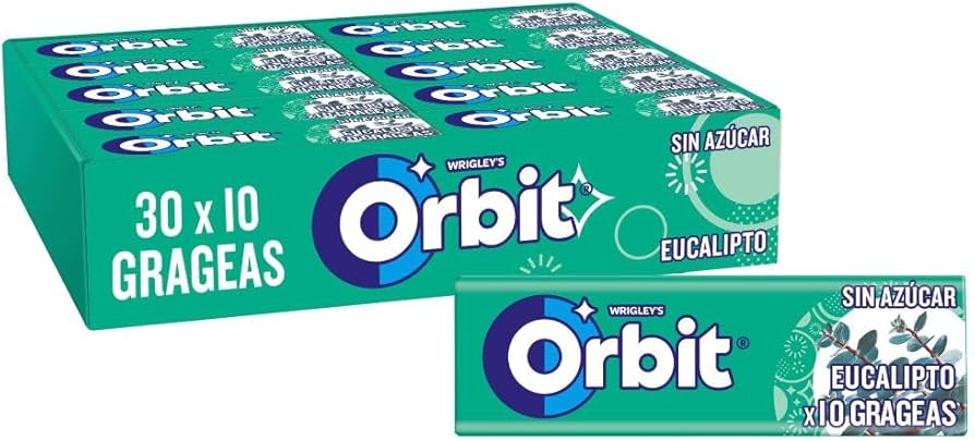 Orbit EUCALYPTUS chewing gum dragee 30 units