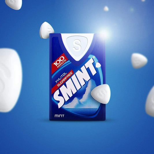 Smint Tabs Mint, Sugar Free Compressed Candy - 12 units of 8 gr. (Total 96 gr.)
