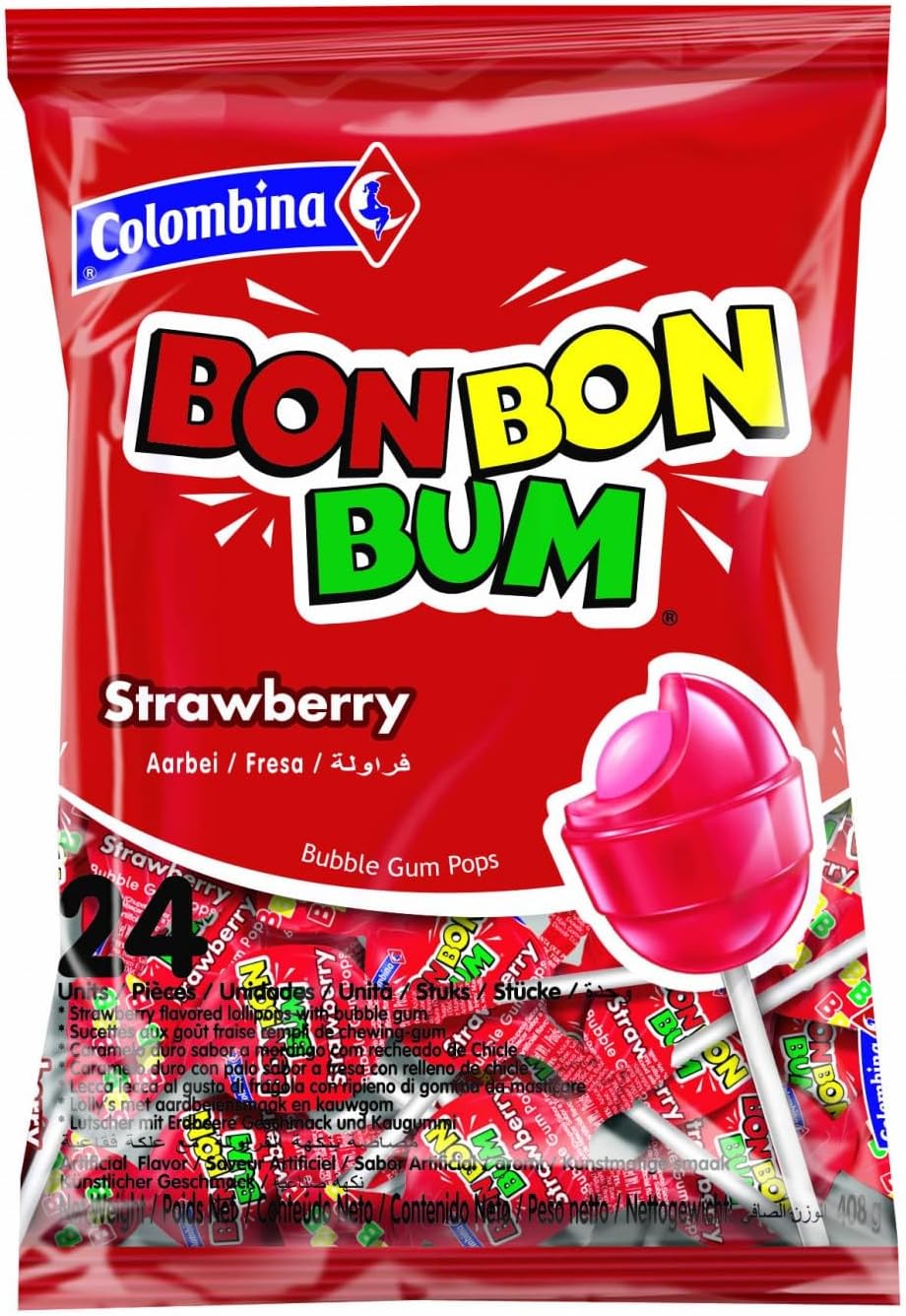 Colombina Bon Bon Bum Fresa 24U