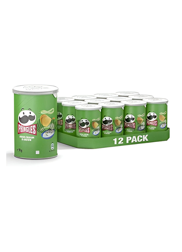 Pringles Sour Cream Onion | Chips Pringles | Pringles Pack | 70g*12 Pack