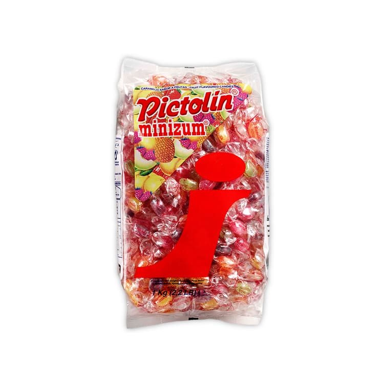 CARAMELOS PICTOLIN MINIZUM SURTIDOS 1KG