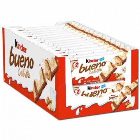 Kinder Bueno White White - box of 15 or 30 units