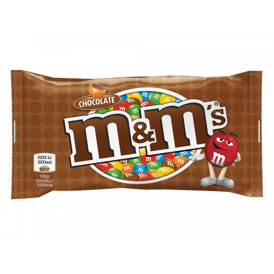 M&Ms Snack En Bolitas De Colores De Late Con Leche ( Bolsitas X 45g), Choco, 24 Unidad