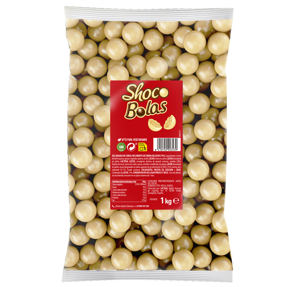 Shocobolas Blancas · 1 kg
