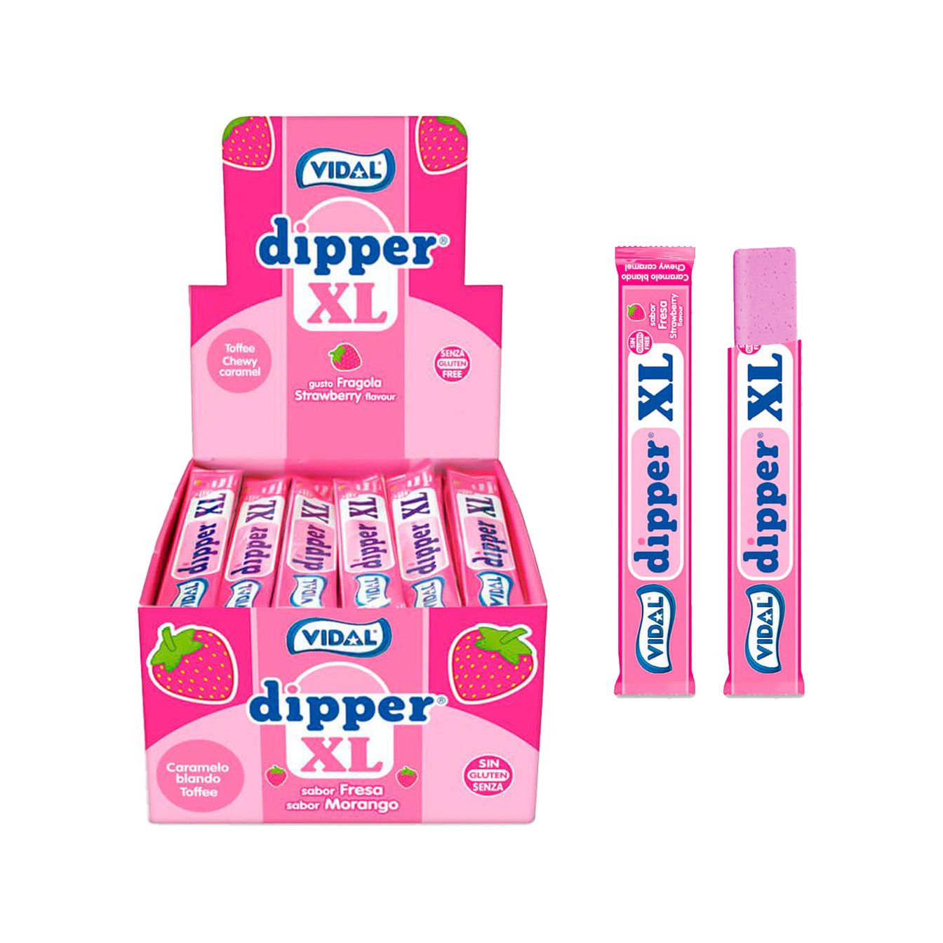 Vidal Dipper XL Fresa estuche 100 Unidades