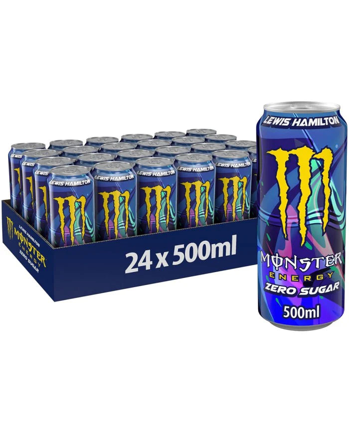 MONSTER LEWIS HAMILTON - BEBIDA ENERGÉTICA - 24 LATAS 50CL (NACIONAL - ESPAÑA)