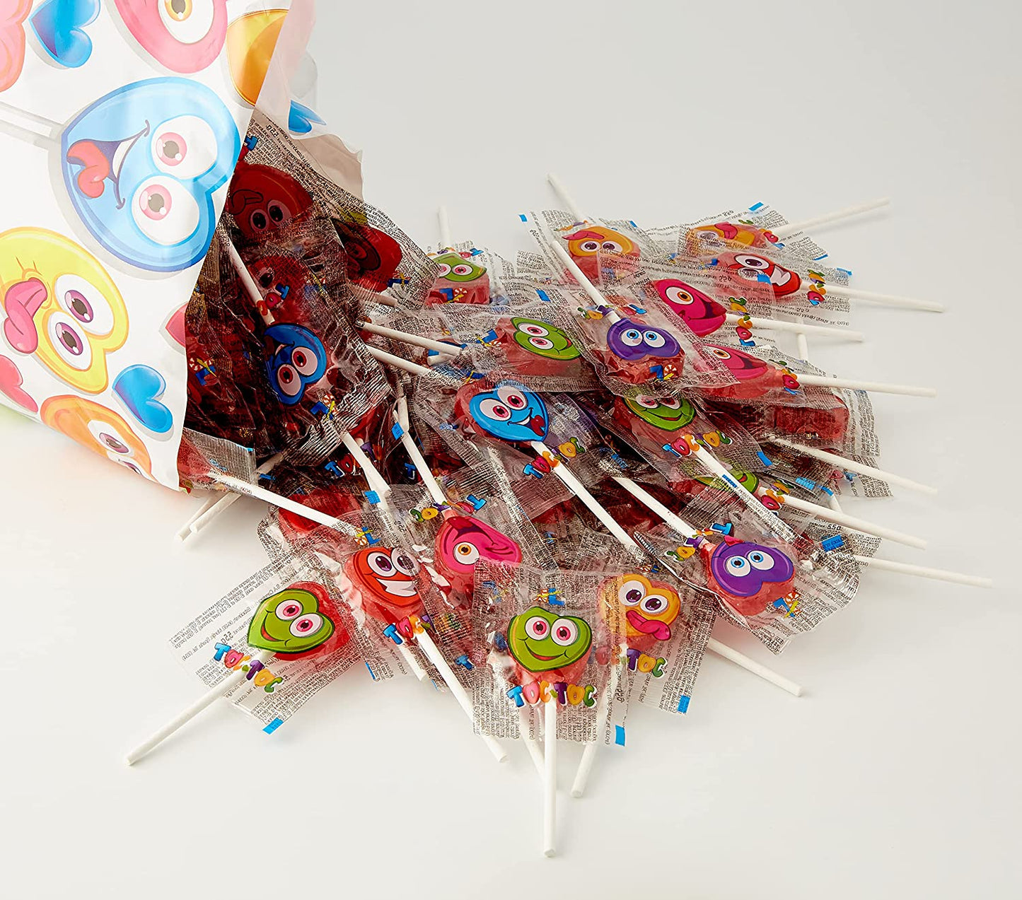 Juan Lopez JL Toc Toc Assorted Lollipops (200 Units)