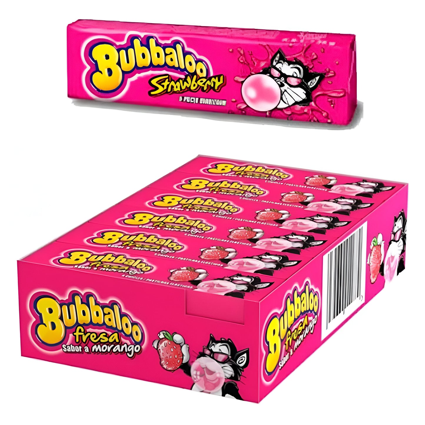 BUBBALLO STICK STRAWBERRY 18U