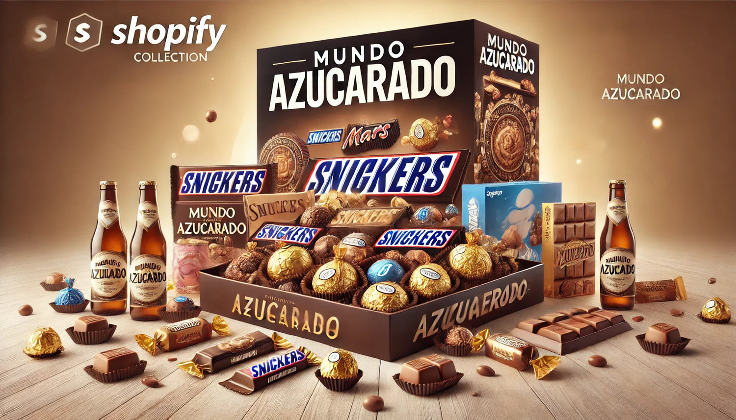 Chocolates, bombones y galletas