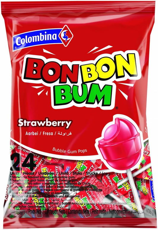 Colombina Bon Bon Bum Fresa 24U