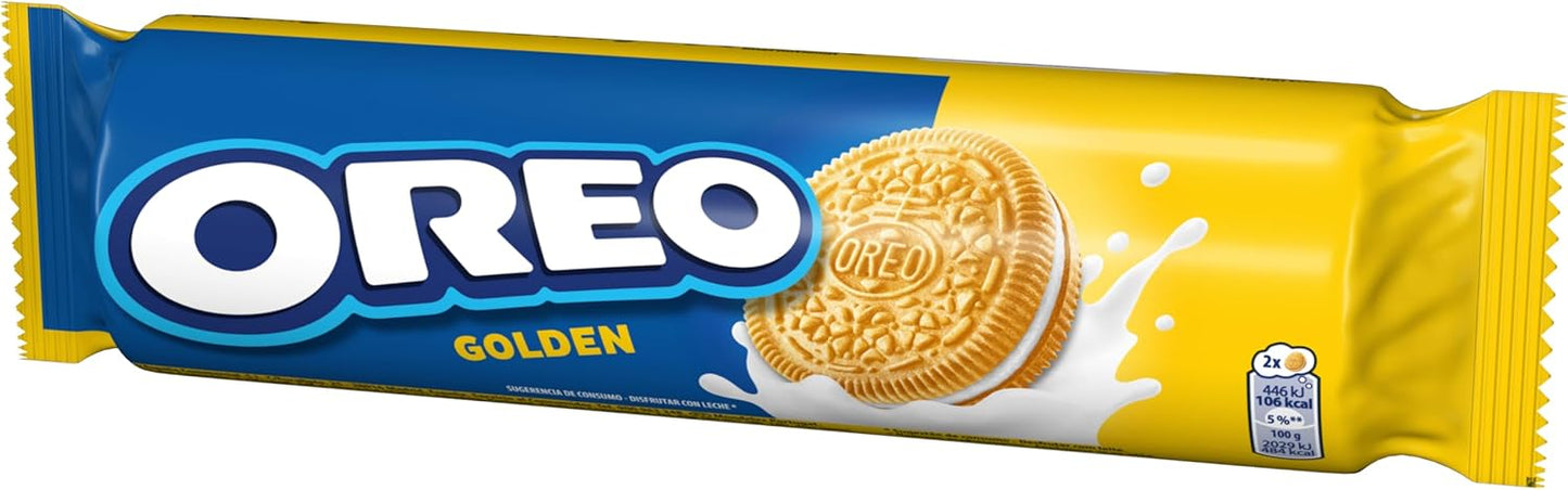 Oreo Original Galletas de Cacao Rellenas de Crema Sabor Vainilla 154g - Pack de 16