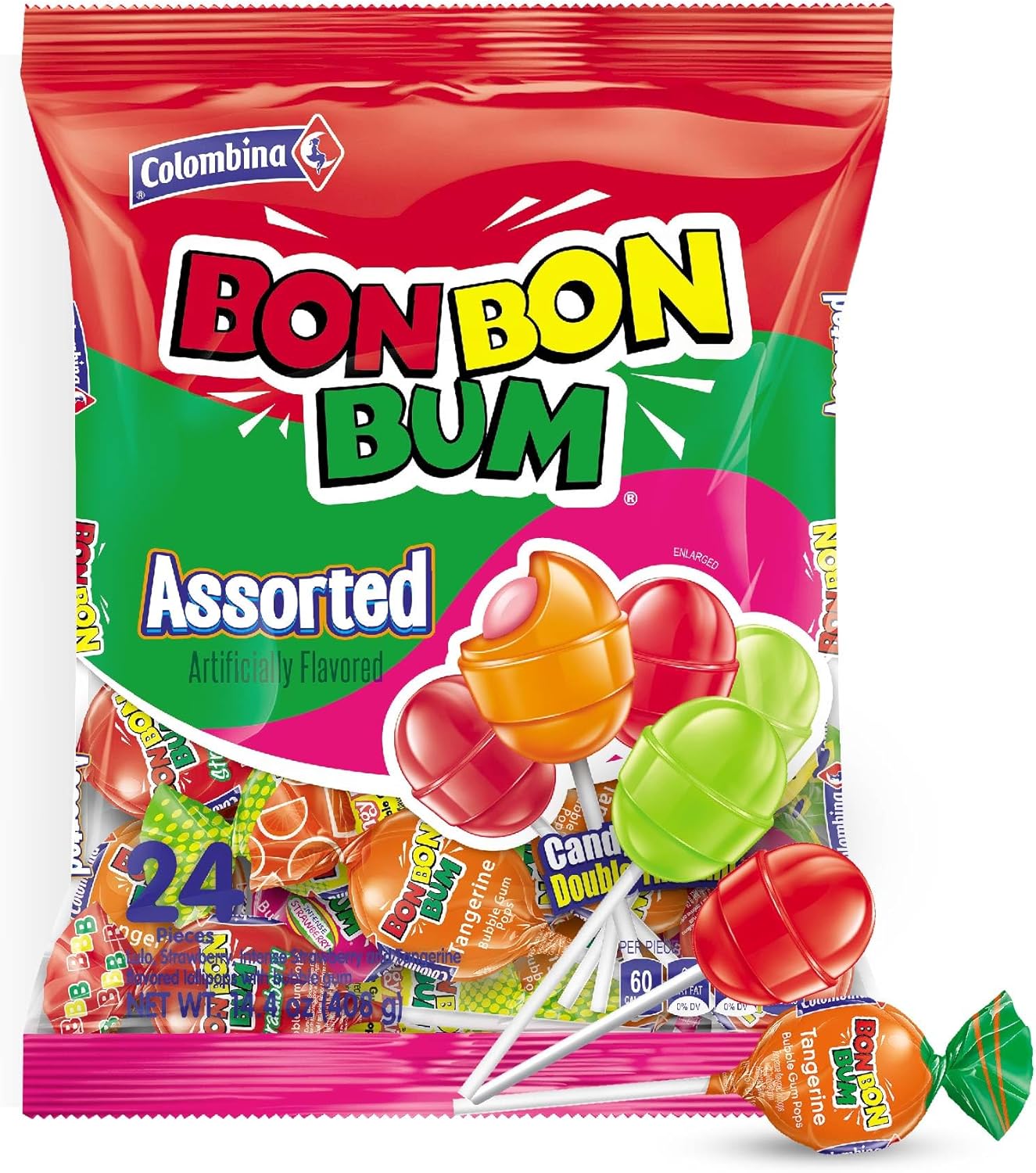 Colombina Bon Bon Bum Assortment 24U