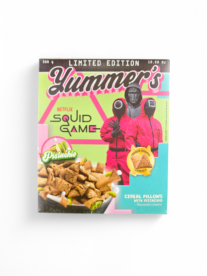 Yummers Cereales - SQUID GAME - El Juego del Calamar Sabor Pistacho 300g