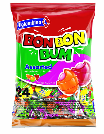 Colombina Bon Bon Bum Assortment 24U