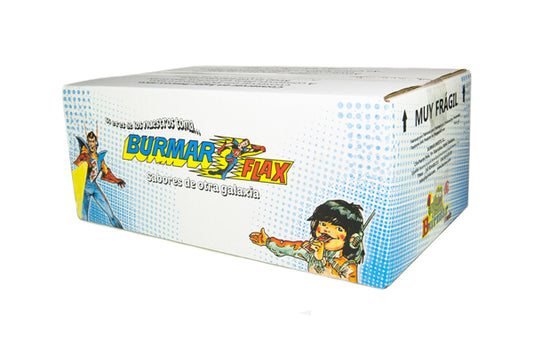 BURMAR FLAX polo de Sabores Variados - CAJA 96 ó 48 UNIDADES