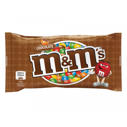 M&Ms Snack En Bolitas De Colores De Late Con Leche ( Bolsitas X 45g), Choco, 24 Unidad