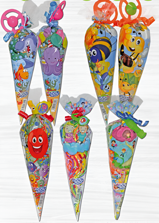 Cono cucuruchos de cumpleaños