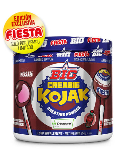 CREABIG Creatina SABOR kojak Cola FIESTA® 250G